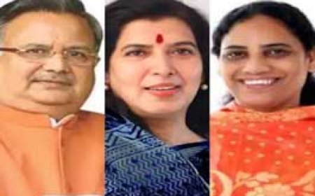 सरोज-लता अब भाजपा की राष्ट्रीय उपाध्यक्ष, नड्डा की केंद्रीय पदाधिकारियों की टीम में CG की दो महिलाएं,राष्ट्रीय उपाध्यक्ष रमन सिंह की भी जगह बरकरार