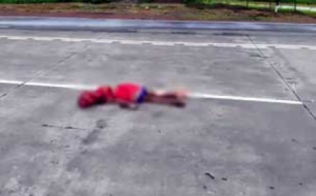 नवा रायपुर के सड़क पर मिली महिला की लाश:वाहन की टक्कर से मौत की आशंका, सुबह अभनपुर की ओर जाते दिखी थी