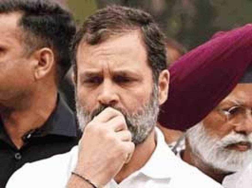 मोदी सरनेम केस-राहुल की 2 साल की सजा बरकरार:गुजरात HC ने सूरत कोर्ट का फैसला कायम रखा, कहा- राहुल के खिलाफ 10 केस पेंडिंग