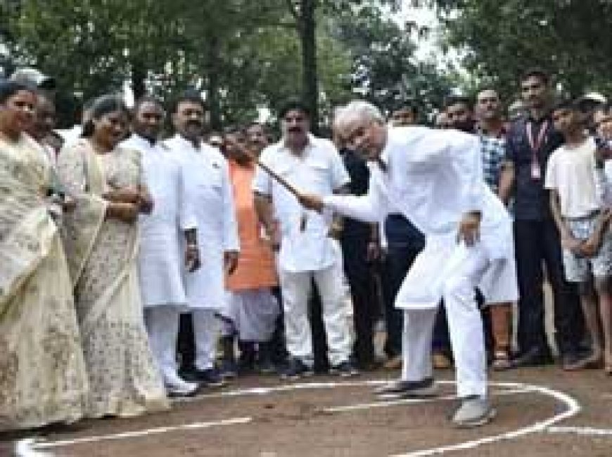 छत्तीसगढ़ में आज हरेली तिहार..:CM हाउस में मनेगा पर्व, कलाकार राउत नाचा, गेड़ी नृत्य की प्रस्तुति देंगे; छत्तीसगढ़िया ओलिंपिक की होगी शुरुआत