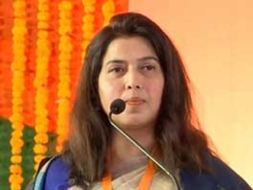 सरोज पांडेय बंगाल हिंसा जांच की बनाई गईं संयोजक:देश की 5 भाजपा सांसदों को दिया गया जिम्मा, जहां हुई मौतें वहां जाएगी टीम