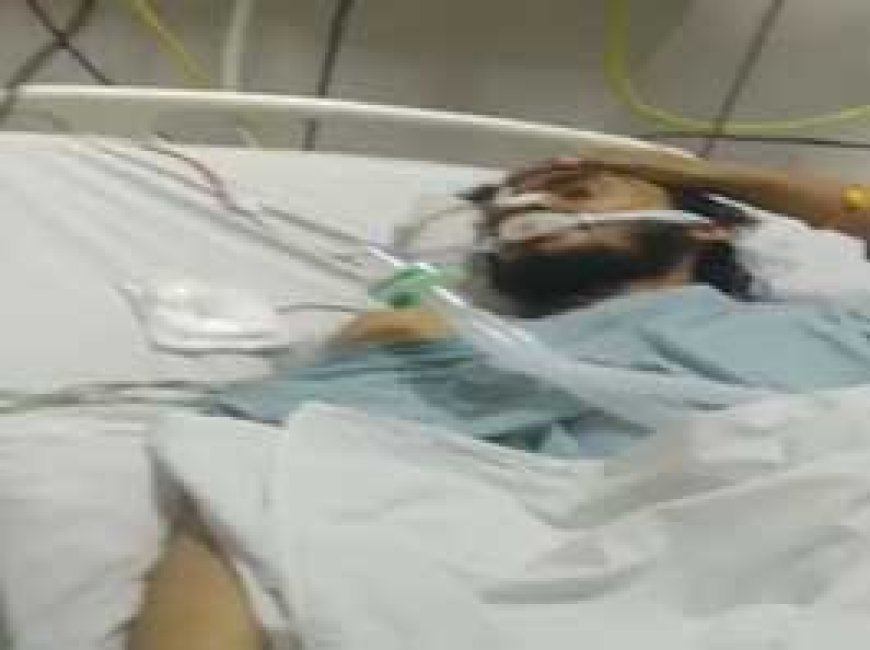 अपोलो अस्पताल में MBBS छात्र की मौत पर हंगामा:जेलको का नहीं लगाया ढक्कन इसलिए शरीर से बह गया ब्लड , परिजन बोले- लापरवाही से गई जान