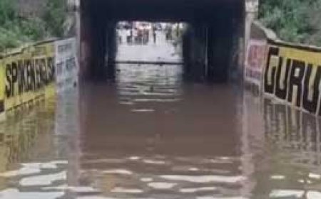 मौर्या-चंद्रा टाकिज अंडरब्रिज में भरा पानी, लोगों को बहुत हो रही परेशानी, प्रशासन ने नहीं किया.....बारिश होने की संभावना....