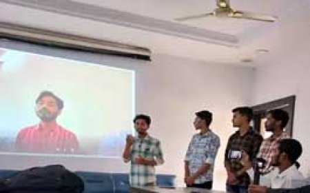 फेस स्कैन करते ही मिल जाएगी अपराध की डिटेल:स्टूडेंट्स ने बनाया सॉफ्टवेयर, वॉट्सऐप में फोटो डालते ही मिल जाएगी आरोपी की पूरी जानकारी