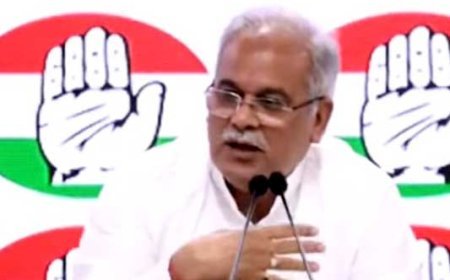 BREAKING NEWS: CM भूपेश बघेल का बड़ा बयान: चुनाव भाजपा नहीं, ईडी-आइटी लड़ रही, मित्रों को खदान दिलाने हो रही कार्रवाई...