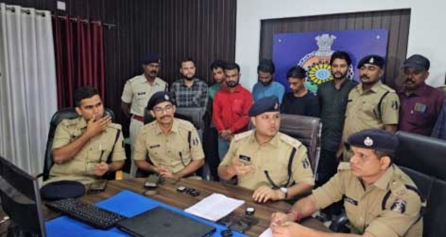 सेक्टर 1 बना ऑनलाइन सट्टा एप महादेव बुक नंबर 456 का अड्डा, ब्रांच के संचालक सहित 6 गिरफ्तार, पुलिस ने कहा....