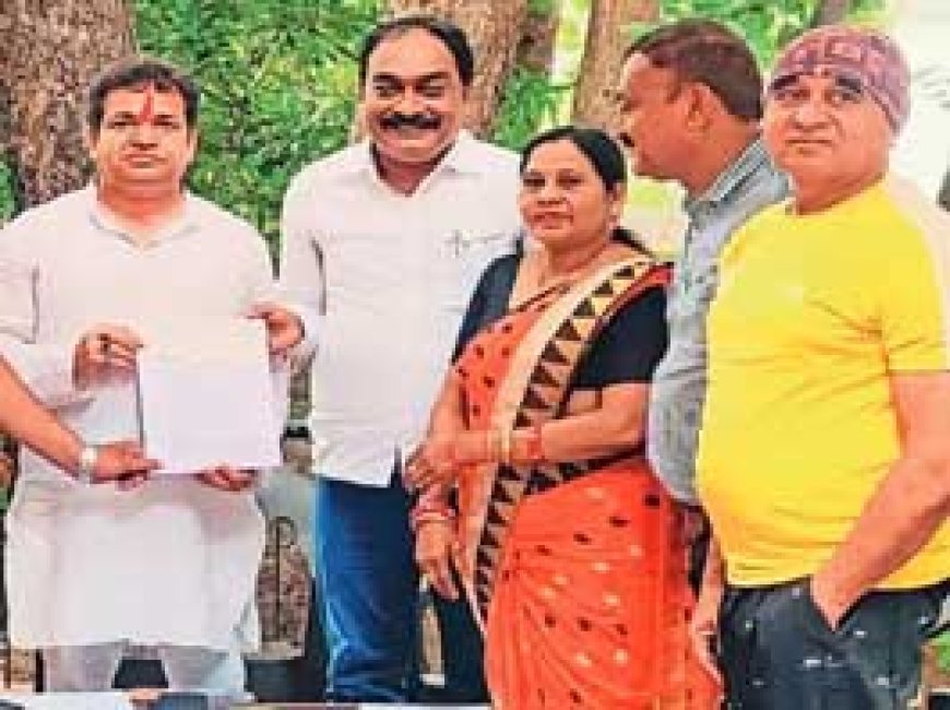 विधानसभा चुनाव 2023:कांग्रेस के नेताओं ने वैशालीनगर, भिलाई नगर और दुर्ग विधानसभा से दावेदारी कर जमा किया आवेदन