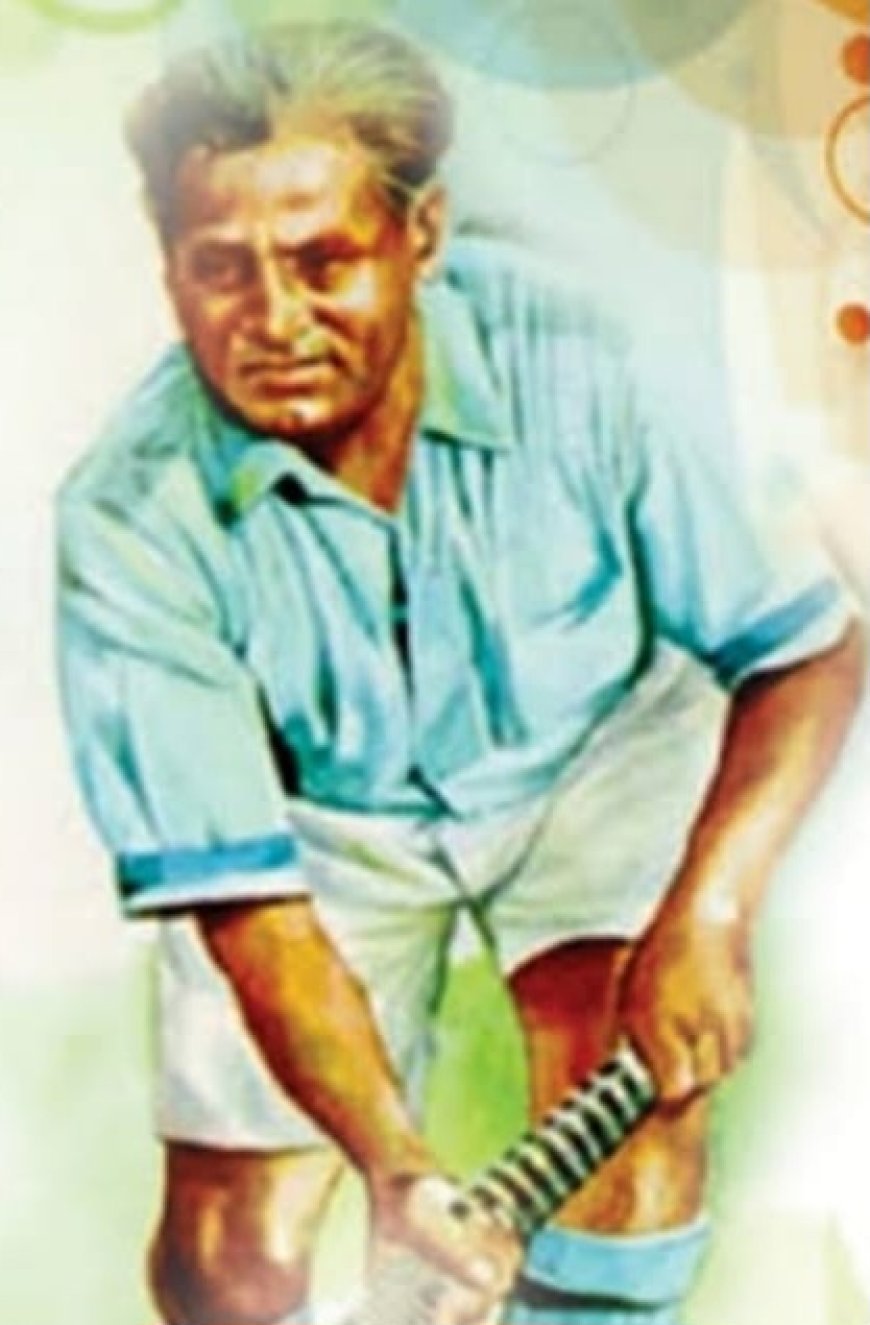 राष्ट्रीय खेल दिवस मेजर ध्यानचंद के जन्मदिन पर विशेष: खिलाड़ी प्रशांत कुमार ने मनाया खेल दिवस