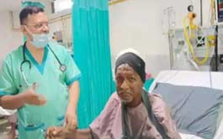 कार्डियक अरेस्ट पेसेंट को सीपीआर देकर बचाई जान:35 हो गई थी हार्टबीट, टेंपरेरी पेसमेकर लगाकर मरीज को किया स्टेबल