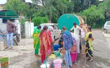 विधायक का दुर्ग सांसद पर तंज:कहा- टाउनशिप के लोग पानी के लिए तरस रहे, सांसद सिर्फ चेहरा दिखाकर चल दिए
