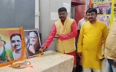 भाजपा पूरब मंडल की और से विश्व प्रसिद्ध प्रधान मंत्री मोदी जी का जन्म दिन मनाया गया