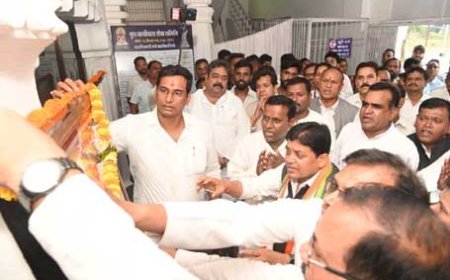 ’नगरीय प्रशासन एवं विकास तथा श्रम विभाग मंत्री डा.ॅ शिवकुमार डहरिया ने 216.80 करोड़ रुपए के 7 निर्माण कार्यों का किया लोकार्पण