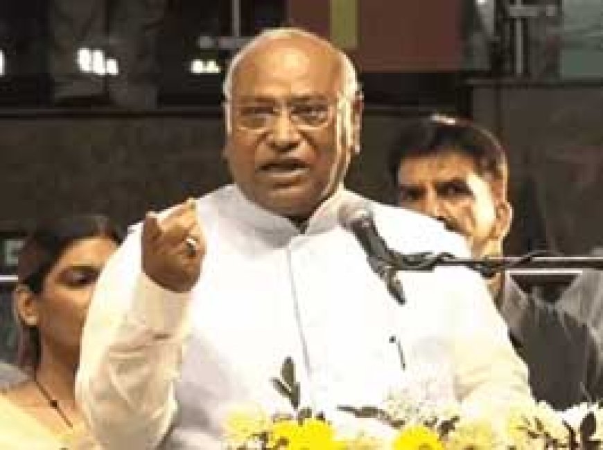 BJP के अभेद किले में मल्लिकार्जुन खड़गे की सभा:राजनांदगांव में 'भरोसे का सम्मेलन' में शामिल होंगे, कांग्रेस अध्यक्ष बनने के बाद तीसरा दौरा
