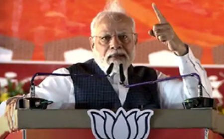 पीएम बोले- PSC घोटाले के गुनहगारों को नहीं बख्शेंगे:बिलासपुर में कहा- मोदी यानी सपनों को पूरा करने की गारंटी; हमारा एक ही नेता कमल