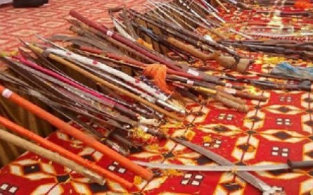 विजयादशमी पर कैसे करें शस्त्र पूजा, भूल से भी न करें ये गलती, खंडवा के ज्योतिष से जानें शुभ मुहूर्त और नियम