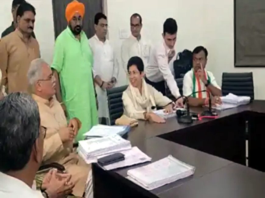 ब्रेकिंग : CEC बैठक आज, 15 को आ सकती कांग्रेस की लिस्ट.....