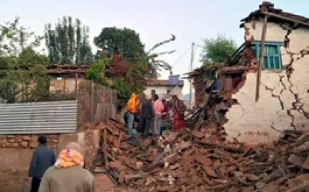 नेपाल में 6.4 तीव्रता का भूकंप, 141 की मौत:पश्चिम रुकुम-जाजरकोट सबसे ज्यादा प्रभावित; दिल्ली-NCR, मध्य प्रदेश, उत्तर प्रदेश में भी असर रहा