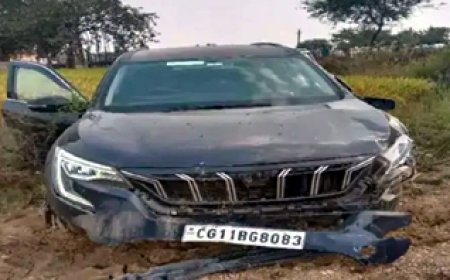 स्कॉर्पियों चालक ने बाइक सवार को मारी टक्कर, मौके पर ही हुई मौत