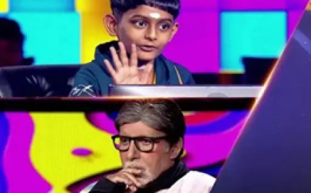 KBC जूनियर की हॉट सीट पर पहुंचा भिलाई का विराट:8 साल के अय्यर देंगे अमिताभ बच्चन के 1 करोड़ के सवाल का जवाब