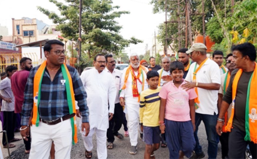 भिलाई में फिर खिलेगा विकास का कमल - पाण्डेय, 2 नवंबर से शुरू होगा भिलाई बचाओ अभियान