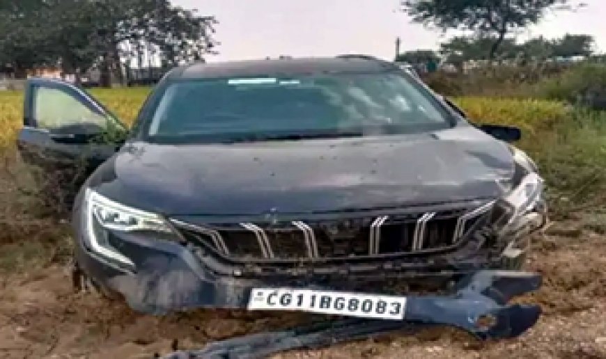स्कॉर्पियों चालक ने बाइक सवार को मारी टक्कर, मौके पर ही हुई मौत