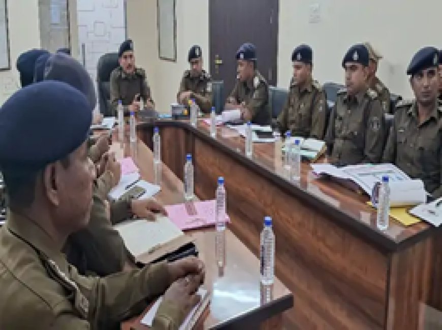 दुर्ग की ढीली पुलिसिंग पर आईजी ने जताई नाराजगी:संभाग के सभी एसपी-राजपत्रित अधिकारियों की ली बैठक....