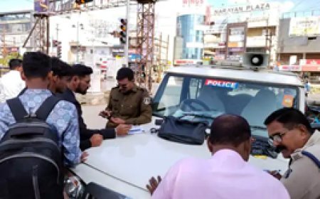 ट्रैफिक रूल तोड़ने पर मोबाइल पर पहुंचेगा ई-चालान