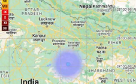 छत्तीसगढ़ में भूकंप के झटके:अंबिकापुर से 132 KM दूर MP का सिंगरौली था केंद्र; रिक्टर स्केल पर 3.3 तीव्रता