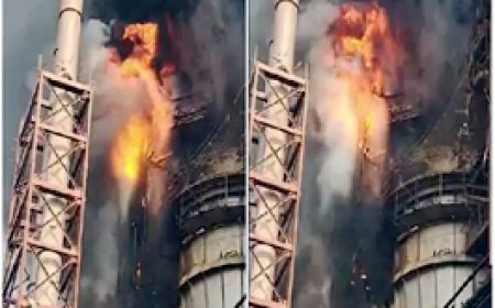 ब्रेकिंग न्यूज : BSP के मटेरियल डिपार्टमेंट में लगी आग:डीजल लीकेज के बीच किया जा रहा था वेल्डिंग, उसी जगह 35 से अधिक कर्मचारी कर रहे थे काम....