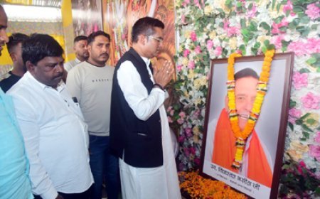 जयंती पर याद किए गए पूर्व विधायक विद्यारतन भसीन, वैशाली नगर विधायक रिकेश सेन पुण्य स्मरण किया