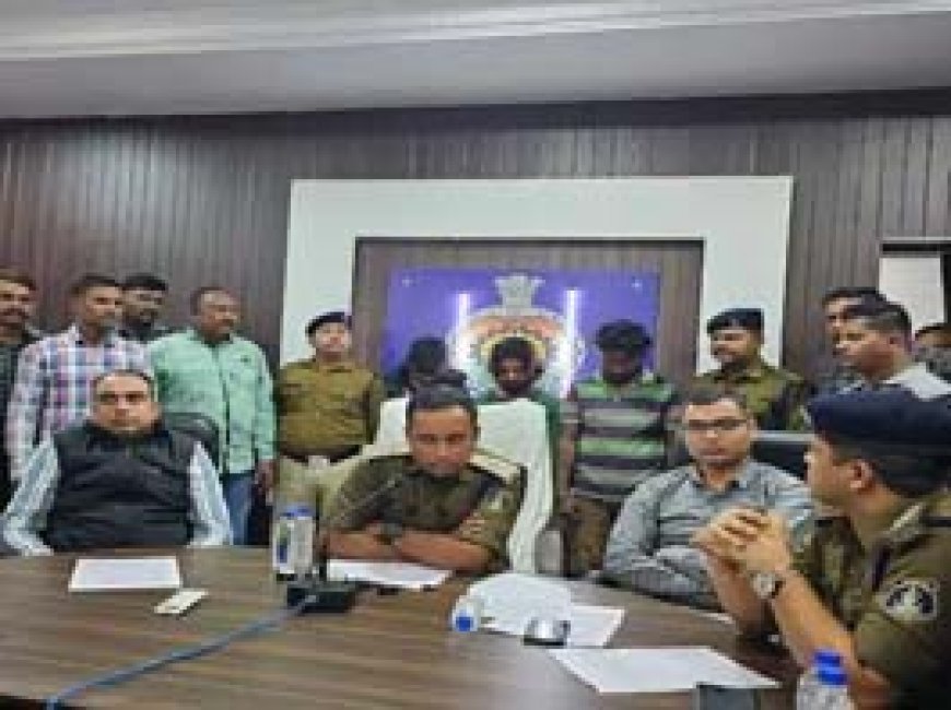 दुर्ग में बाइक चोर गिरोह का पर्दाफाश:जेल से छूटकर शुरू की चोरी, पिकअप में भरकर वारदात को देते थे अंजाम, 10 टू व्हीलर जब्त