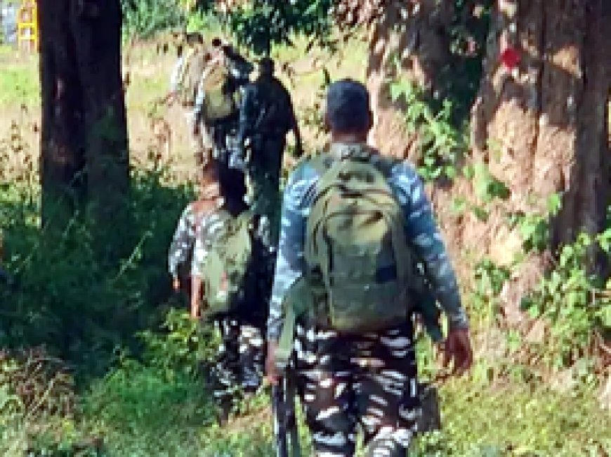 सुकमा-दंतेवाड़ा बॉर्डर पर पुलिस-नक्सली मुठभेड़:3 से 4 नक्सलियों को गोली लगने का दावा, मौके पर मिले खून के निशान; सर्चिंग अब भी जारी