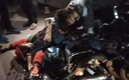 रायगढ़ में भीषण सड़क हादसा, 3 की मौत:2 बाइक की आमने-सामने हुई भिड़ंत; 5 साल की बच्ची ने भी तोड़ा दम