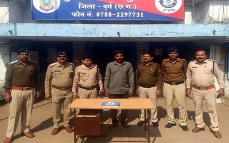 नागपुर से दुर्ग में ब्राउन शुगर की सप्लाई:एक तस्कर गिरफ्तार, दो दिन में साढ़े 3 लाख से अधिक का नशा जब्त