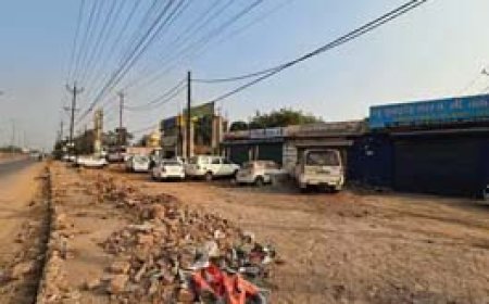 धर्म की आड़ में करोड़ों की जमीन पर बेजा कब्जा:GE रोड की बेशकीमती जमीन पर कब्जा कर बना दी गई मस्जिद और दुकानें