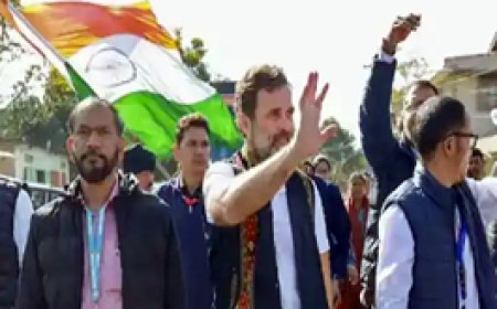 CG में 5 दिन में पांच सभा लेंगे राहुल गांधी:536 किलोमीटर की होगी भारत जोड़ो यात्रा.....