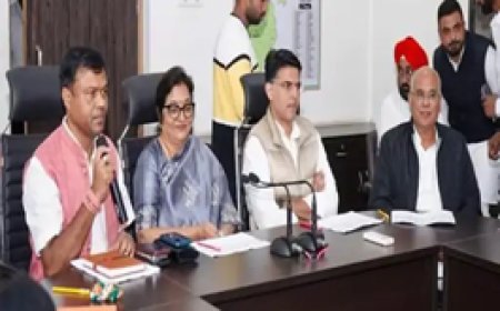 छत्तीसगढ़ कांग्रेस चुनाव समिति की बैठक आज:पायलट नेताओं के साथ करेंगे मंथन....