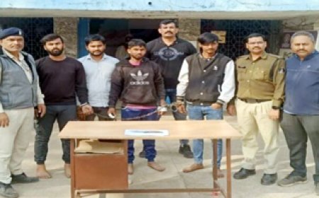 सुपेला में प्राणघातक हमला करने वाले 4 आरोपी गिरफ्तार, धारदार हथियार चाकू एवं डण्डा जब्त