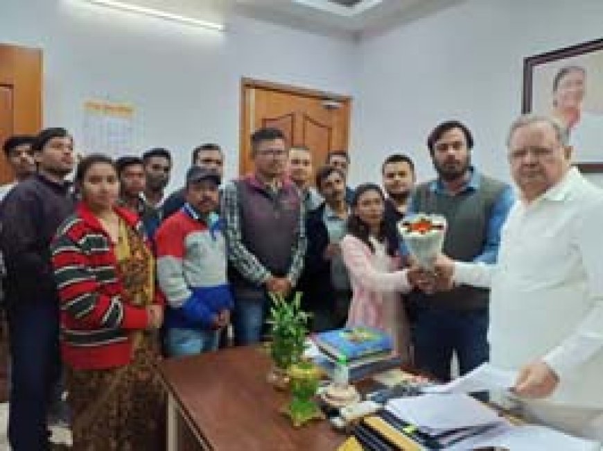 प्रशिक्षण अधिकारी भर्ती के चयनित अभ्यर्थियों ने नियुक्ति पत्र देने मांग की