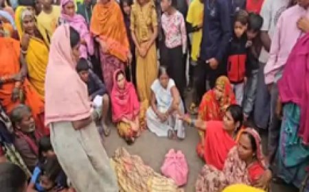 हाइवा ने मासूम को कुचला, मौत:रेत लेकर जा रहा था तेज रफ्तार वाहन...