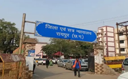 रायपुर अदालत की पार्किंग बनी चुनावी मुद्दा....रोजाना कोर्ट आने 6 हजार लोगो को होती है परेशानी