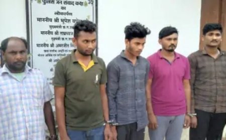 आरक्षक को रौंदकर जान लेने वाले 5 पशु तस्कर गिरफ्तार