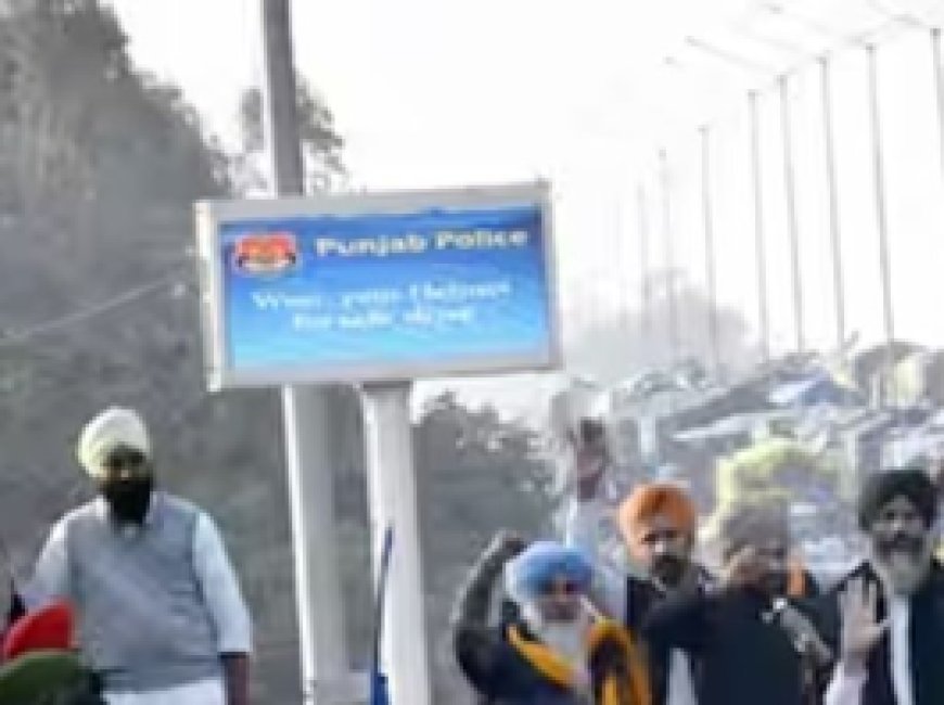 दिखने लगा भारत बंद का असर, पंजाब में रोकी रेल, नोएडा में धारा 144 लागू