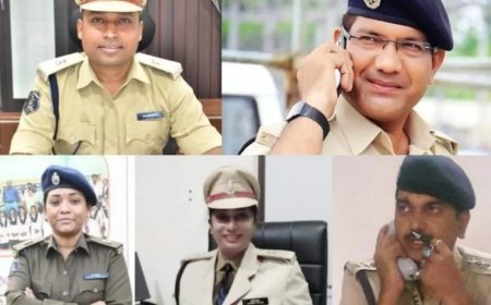 दुर्ग जिले में नया प्रयोग  5 ASP के कार्यों का हुआ विभाजन...