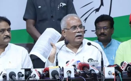 भाजपा ने मान लिया कि वो राजनांदगांव सीट हार रही है इसीलिए राजनीति से प्रेरित एफ़आईआर दर्ज की गई – भूपेश बघेल