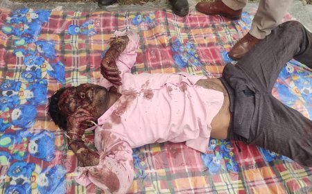 पेट्रोल पंप के पीछे युवक की निर्मम हत्या, 4 संदेही हिरासत में