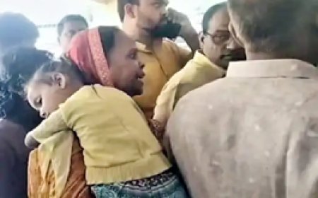 दुर्ग पहुंचे डिप्टी CM से महिला ने की आरक्षक की शिकायत... मेरे बेटे को लव पांडे थाने ले गया...