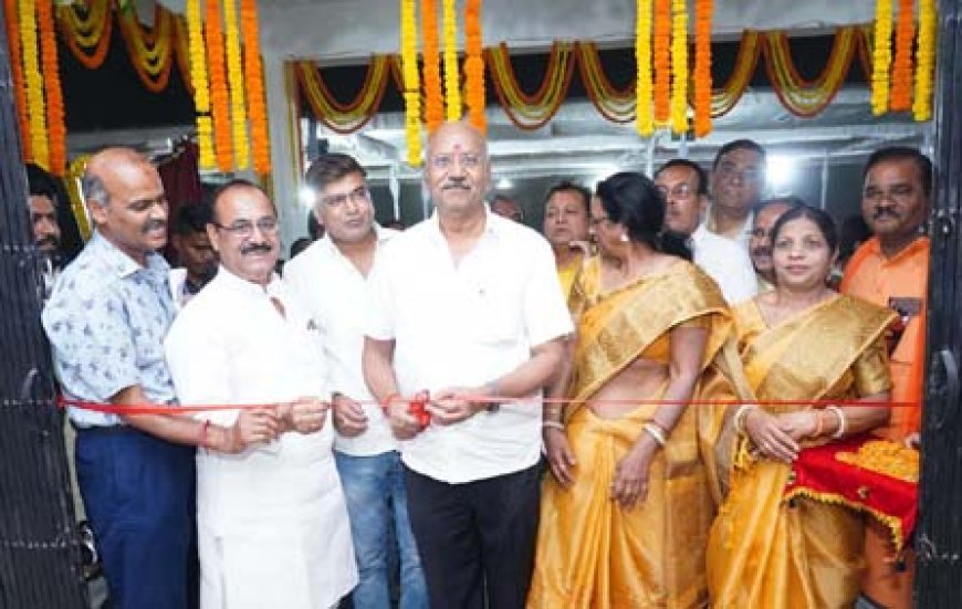 बृजमोहन अग्रवाल ने रायपुर दक्षिण में करोड़ों की लागत से बने निर्माण कार्यों का किया लोकार्पण