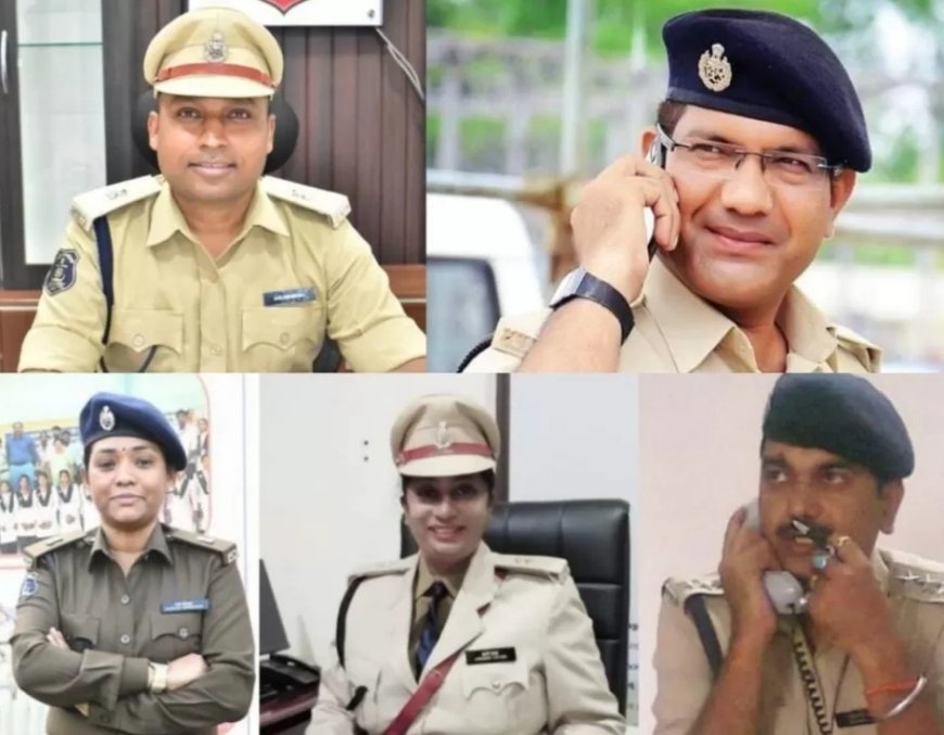 दुर्ग जिले में नया प्रयोग 5 ASP के कार्यों का हुआ विभाजन...