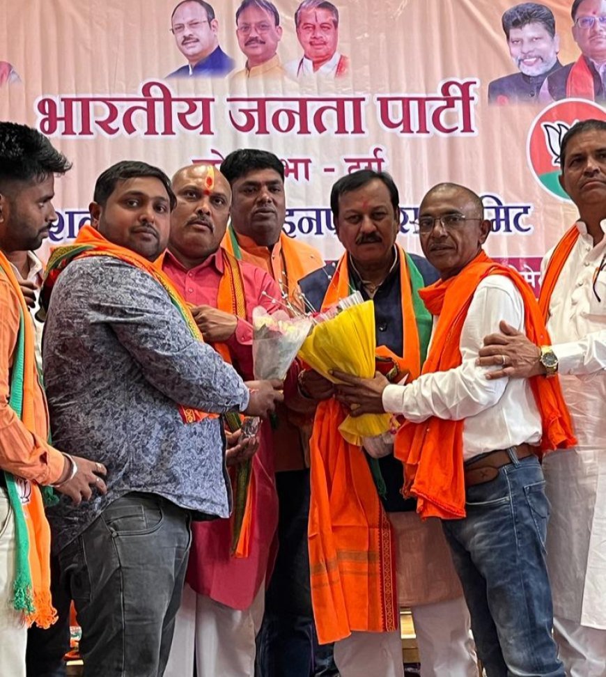 कांग्रेस के उपाध्यक्ष पूर्व कोषाध्यक्ष सुभाष साव ने भाजपा की सदस्यता ली